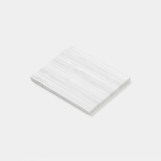 Post-it® Blanc Bois Minimal Chic Shabby (Incliné)