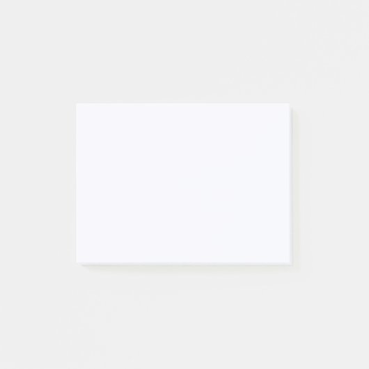 Post-it® Blanc Fantôme Uni (Devant)