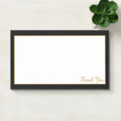 Post-it® Blanc Noir Et Or (Bureau)