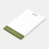 Post-it® Blanc Simple Professionnel (Incliné)