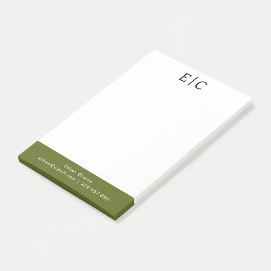 Post-it® Blanc Simple Professionnel (Incliné)
