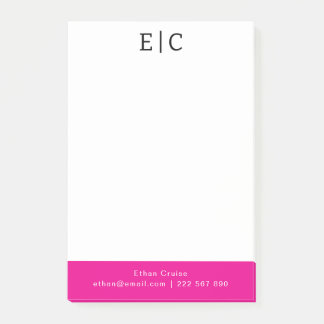 Post-it® Blanc Simple Professionnel