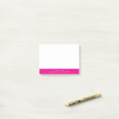 Post-it® Blanc Simple Professionnel (Sur un bureau)