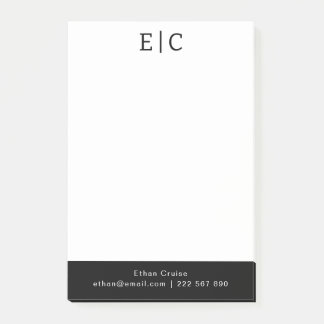 Post-it® Blanc Simple Professionnel