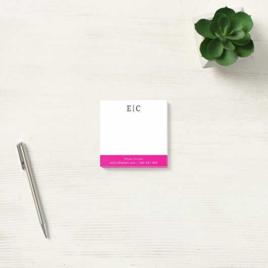 Post-it® Blanc Simple Professionnel (Bureau)