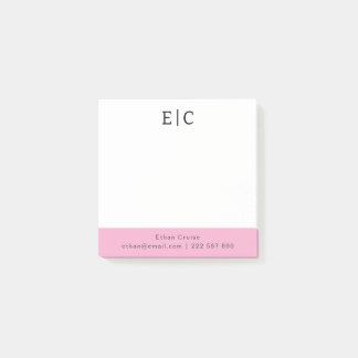 Post-it® Blanc Simple Professionnel
