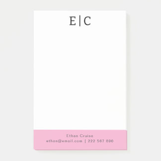 Post-it® Blanc Simple Professionnel