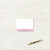 Post-it® Blanc Simple Professionnel (Sur un bureau)