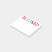 Post-it® Blessé multicolore (Incliné)