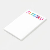 Post-it® Blessé multicolore (Incliné)