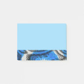 Post-it® Bleu atomique (Devant)