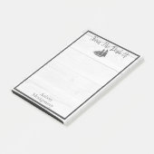 Post-it® Bleu blanc et gris Nautique (Incliné)