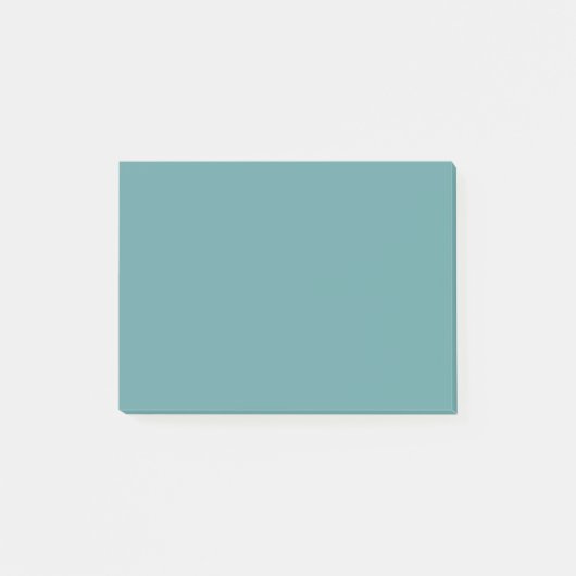 Post-it® Bleu Cadet Uni (Devant)