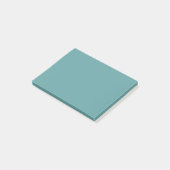Post-it® Bleu Cadet Uni (Incliné)