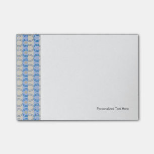 Post-it® Bleu courant Tan de Candystripe