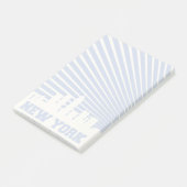 Post-it® Bleu de New York City (Incliné)
