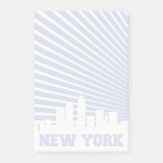 Post-it® Bleu de New York City (Devant)