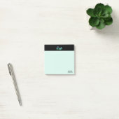 Post-it® Bleu de turquoise de Reiki de *~* et iridescent (Bureau)