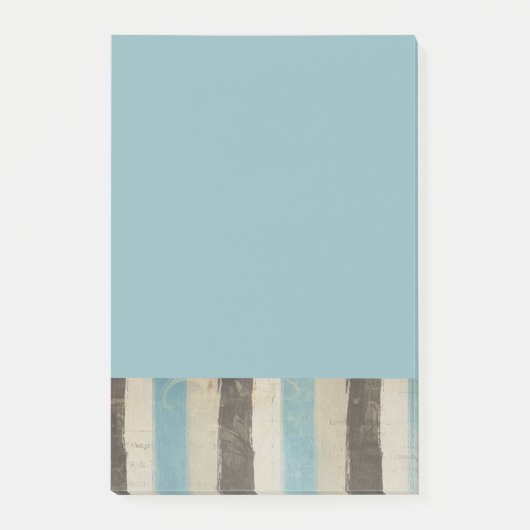 Post-it® Bleu et Brown en aquarelle (Devant)