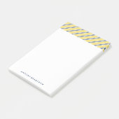 Post-it® Bleu et jaune classique (Incliné)