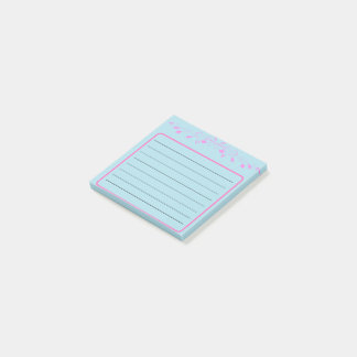 Post-it® Bleu et rose