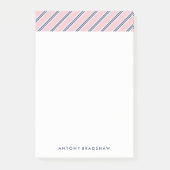 Post-it® Bleu et rose classique (Devant)