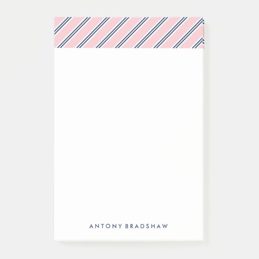 Post-it® Bleu et rose classique (Devant)