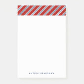 Post-it® Bleu et rouge classique (Devant)