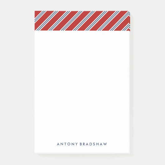 Post-it® Bleu et rouge classique (Devant)