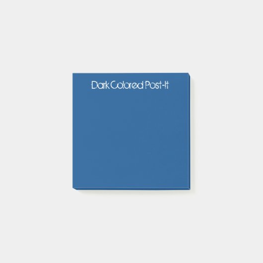 Post-it® Bleu foncé (Devant)