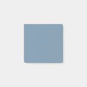 Post-it® Bleu gris (couleur solide)  (Devant)