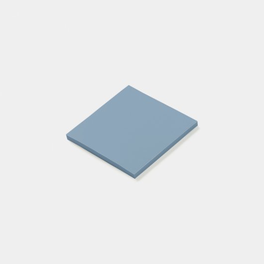 Post-it® Bleu gris (couleur solide)  (Incliné)