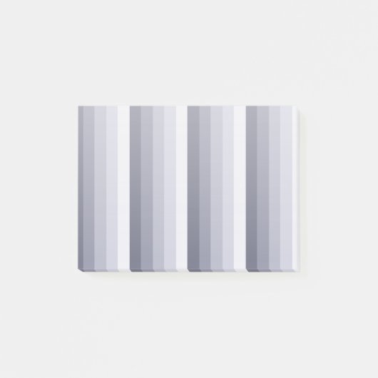 Post-it® Bleu gris rayures (Devant)