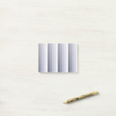 Post-it® Bleu gris rayures (Sur un bureau)