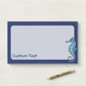 Post-it® Bleu hippocampe (Sur un bureau)