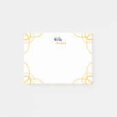 Post-it® Bleu Le Roi Notes (Devant)