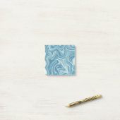 Post-it® Bleu marbre (Sur un bureau)