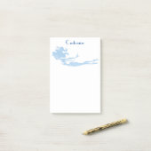 Post-it® Bleu Mermaid Swimmer Thunder_Cove (Sur un bureau)