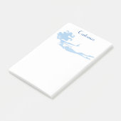 Post-it® Bleu Mermaid Swimmer Thunder_Cove (Incliné)