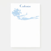 Post-it® Bleu Mermaid Swimmer Thunder_Cove (Devant)