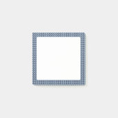 Post-it® Bleu mignon Floral Motif Notes (Devant)