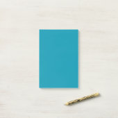 Post-it® Bleu (Munsell)  (couleur unie)   (Sur un bureau)