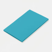 Post-it® Bleu (Munsell)  (couleur unie)   (Incliné)
