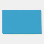 Post-it® Bleu (NCS) (couleur solide) (Devant)