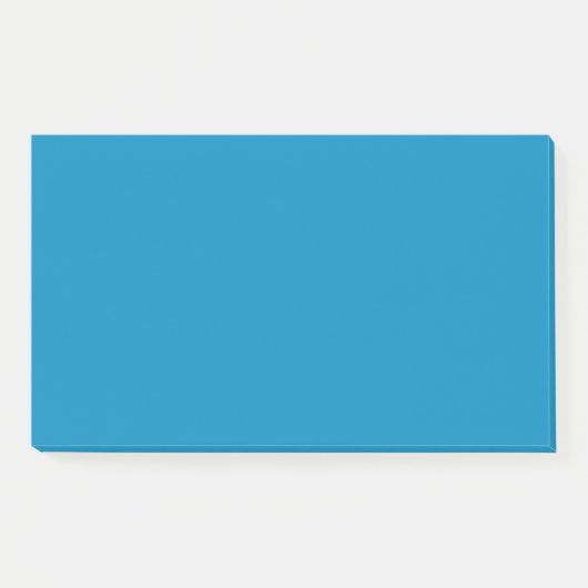 Post-it® Bleu (NCS) (couleur solide) (Devant)