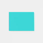 Post-it® Bleu Œuf de Robin Uni | Classique | Élégant (Devant)