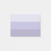 Post-it® Bleu Ombre rayé (Devant)