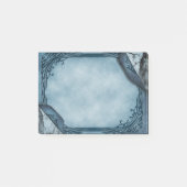 Post-it® Bleu parchemin gothique (Devant)