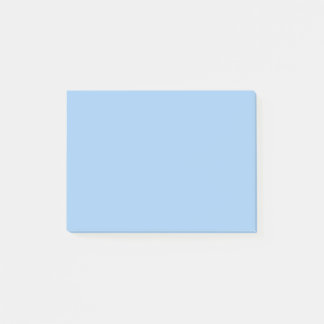 Post-it® Bleu pastel bébé couleur unie
