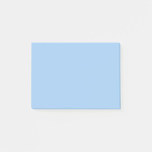 Post-it® Bleu pastel bébé couleur unie (Devant)